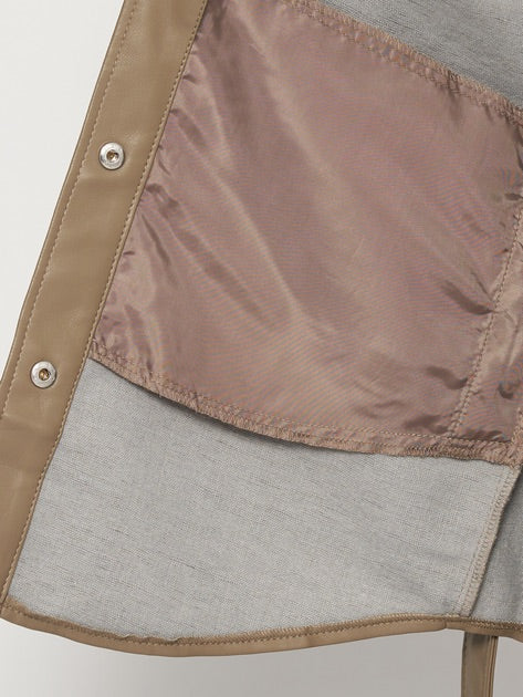 Dirbtinės odos striukė