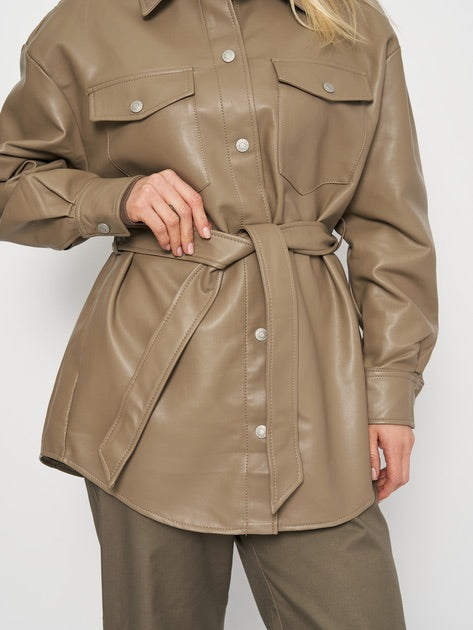 Dirbtinės odos striukė