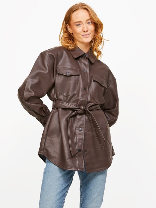 Dirbtinės odos striukė