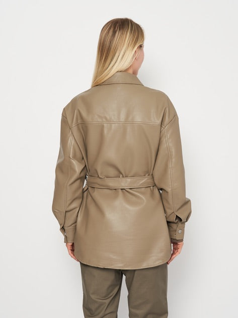 Dirbtinės odos striukė